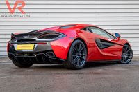 USED 2018 18 MCLAREN 570S 3.8T V8 Spider 2dr Petrol SSG Euro 6 (s/s) (570 ps) Vermillion Red + Carbon Fibre + Apex Red