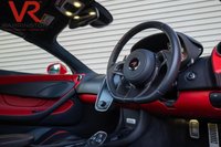 USED 2018 18 MCLAREN 570S 3.8T V8 Spider 2dr Petrol SSG Euro 6 (s/s) (570 ps) Vermillion Red + Carbon Fibre + Apex Red