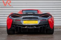 USED 2018 18 MCLAREN 570S 3.8T V8 Spider 2dr Petrol SSG Euro 6 (s/s) (570 ps) Vermillion Red + Carbon Fibre + Apex Red
