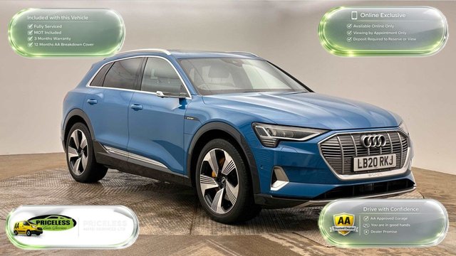 View our Audi E-Tron range