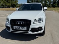 USED 2014 64 AUDI Q5 2.0 TDI S line Plus SUV 5dr Diesel S Tronic quattro Euro 5 (s/s) (177 ps) USB, CRUISE, CLIMATE, MOT JULY 2027