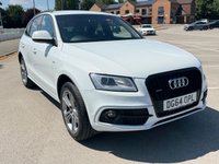USED 2014 64 AUDI Q5 2.0 TDI S line Plus SUV 5dr Diesel S Tronic quattro Euro 5 (s/s) (177 ps) USB, CRUISE, CLIMATE, MOT JULY 2027