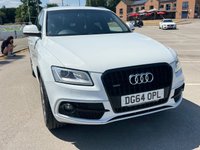 USED 2014 64 AUDI Q5 2.0 TDI S line Plus SUV 5dr Diesel S Tronic quattro Euro 5 (s/s) (177 ps) USB, CRUISE, CLIMATE, MOT JULY 2027