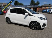 USED 2019 18 PEUGEOT 108 1.2 PureTech Allure Hatchback 5dr Petrol Manual Euro 6 (82 ps) LOW MILEAGE SMALL ECONOMICAL HATCH,,,ONLY 25000 MILES,,,,LOW INSURANCE,,,NEW M.O.T AND SERVICE BEFORE COLLECTION,,,,PARTS AND LABOUR WARRANTY INCLUDED.