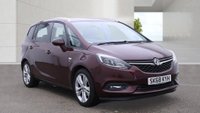 USED 2018 68 VAUXHALL ZAFIRA TOURER 1.4i Turbo SRi Nav MPV 5dr Petrol Manual Euro 6 (140 ps) SAT NAV, LEATHER, F & R PARK.
