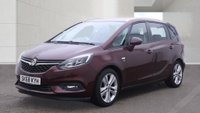 USED 2018 68 VAUXHALL ZAFIRA TOURER 1.4i Turbo SRi Nav MPV 5dr Petrol Manual Euro 6 (140 ps) SAT NAV, LEATHER, F & R PARK.