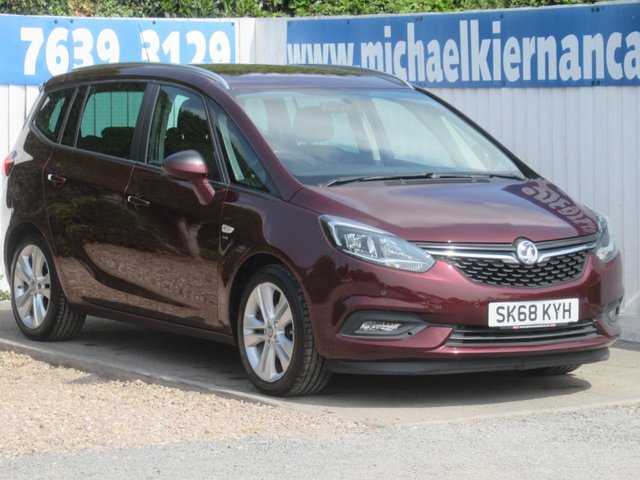 View our VAUXHALL ZAFIRA TOURER