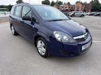USED 2014 14 VAUXHALL ZAFIRA 1.8 16V Exclusiv MPV 5dr Petrol Manual Euro 5 (120 ps) 12m MOT INCLUDED IN SALE