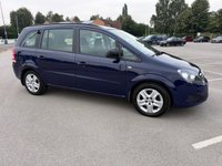 USED 2014 14 VAUXHALL ZAFIRA 1.8 16V Exclusiv MPV 5dr Petrol Manual Euro 5 (120 ps) 12m MOT INCLUDED IN SALE