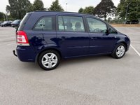 USED 2014 14 VAUXHALL ZAFIRA 1.8 16V Exclusiv MPV 5dr Petrol Manual Euro 5 (120 ps) 12m MOT INCLUDED IN SALE