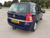USED 2014 14 VAUXHALL ZAFIRA 1.8 16V Exclusiv MPV 5dr Petrol Manual Euro 5 (120 ps) 12m MOT INCLUDED IN SALE