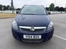 USED 2014 14 VAUXHALL ZAFIRA 1.8 16V Exclusiv MPV 5dr Petrol Manual Euro 5 (120 ps) 12m MOT INCLUDED IN SALE