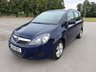 USED 2014 14 VAUXHALL ZAFIRA 1.8 16V Exclusiv MPV 5dr Petrol Manual Euro 5 (120 ps) 12m MOT INCLUDED IN SALE