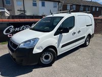 USED 2017 17 PEUGEOT PARTNER 1.6 BlueHDi 756 S Panel Van 6dr Diesel Manual L2 (112 g/km, 97.64 bhp) Twin Side loading Doors- - Ply Lined - Low Miles - Mint Condition