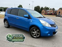 USED 2011 11 NISSAN NOTE 1.4 16V n-tec Hatchback 5dr Petrol Manual Euro 5 (88 ps) 12m MOT INCLUDED IN SALe, AIR CON