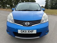 USED 2011 11 NISSAN NOTE 1.4 16V n-tec Hatchback 5dr Petrol Manual Euro 5 (88 ps) 12m MOT INCLUDED IN SALe, AIR CON