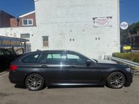 USED 2019 19 BMW 5 SERIES 2.0 520d M Sport Touring 5dr Diesel Auto Euro 6 (s/s) (190 ps) THIS AUTOMATIC ESTATE 2.0 BMW 5 SERIES TOURING, COMES WITH LOTS OF EXTRAS, FULL LEATHER INTERIOR, SAT NAV, FRONT AND REAR PARKING SENSORS