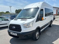 USED 2021 15 FORD TRANSIT 2.2 TDCi 460 HDT Minibus 5dr Diesel Manual L4 H3 (18 seats) (196 g/km, 123 bhp) 