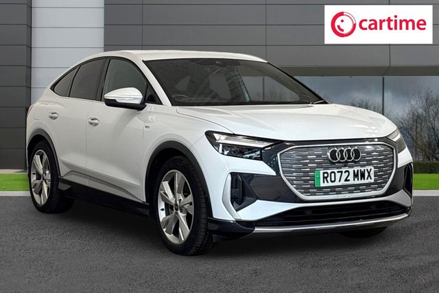 View our Audi Q4 E-Tron 40 S line Sportback 5dr Electric Auto 82kWh (204 ps)