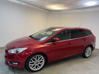 USED 2016 16 FORD FOCUS 1.0T EcoBoost Titanium X Estate 5dr Petrol Auto Euro 6 (s/s) (125 ps) Sat Nav/ Full Leather/ Heated Seats