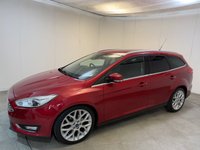 USED 2016 16 FORD FOCUS 1.0T EcoBoost Titanium X Estate 5dr Petrol Auto Euro 6 (s/s) (125 ps) Sat Nav/ Full Leather/ Heated Seats