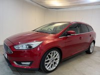 USED 2016 16 FORD FOCUS 1.0T EcoBoost Titanium X Estate 5dr Petrol Auto Euro 6 (s/s) (125 ps) Sat Nav/ Full Leather/ Heated Seats