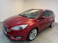 USED 2016 16 FORD FOCUS 1.0T EcoBoost Titanium X Estate 5dr Petrol Auto Euro 6 (s/s) (125 ps) Sat Nav/ Full Leather/ Heated Seats