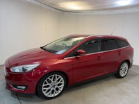 USED 2016 16 FORD FOCUS 1.0T EcoBoost Titanium X Estate 5dr Petrol Auto Euro 6 (s/s) (125 ps) Sat Nav/ Full Leather/ Heated Seats