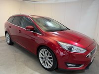 USED 2016 16 FORD FOCUS 1.0T EcoBoost Titanium X Estate 5dr Petrol Auto Euro 6 (s/s) (125 ps) Sat Nav/ Full Leather/ Heated Seats