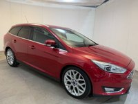USED 2016 16 FORD FOCUS 1.0T EcoBoost Titanium X Estate 5dr Petrol Auto Euro 6 (s/s) (125 ps) Sat Nav/ Full Leather/ Heated Seats