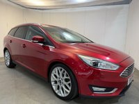 USED 2016 16 FORD FOCUS 1.0T EcoBoost Titanium X Estate 5dr Petrol Auto Euro 6 (s/s) (125 ps) Sat Nav/ Full Leather/ Heated Seats