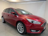 USED 2016 16 FORD FOCUS 1.0T EcoBoost Titanium X Estate 5dr Petrol Auto Euro 6 (s/s) (125 ps) Sat Nav/ Full Leather/ Heated Seats