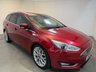 USED 2016 16 FORD FOCUS 1.0T EcoBoost Titanium X Estate 5dr Petrol Auto Euro 6 (s/s) (125 ps) Sat Nav/ Full Leather/ Heated Seats
