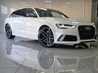 USED 2017 17 AUDI RS6 AVANT 4.0 TFSI V8 Performance Estate 5dr Petrol Tiptronic quattro Euro 6 (s/s) (605 ps) 