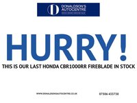 USED 2009 59 HONDA CBR1000RR FIREBLADE 1000 Super Sports Petrol Manual (178 ps) 