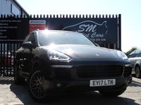USED 2017 17 PORSCHE CAYENNE 3.0 TD V6 Platinum Edition SUV 5dr Diesel TiptronicS 4WD Euro 6 (s/s) (262 ps) HUGE SPEC ONLY 64K SAT NAV A/C
