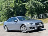 USED 2019 69 AUDI A4 2.0 TFSI 40 S line Saloon 4dr Petrol S Tronic Euro 6 (s/s) (190 ps) SAT NAV + PARKING SENSORS