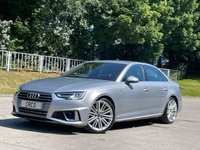 USED 2019 69 AUDI A4 2.0 TFSI 40 S line Saloon 4dr Petrol S Tronic Euro 6 (s/s) (190 ps) SAT NAV + PARKING SENSORS