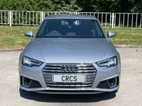 USED 2019 69 AUDI A4 2.0 TFSI 40 S line Saloon 4dr Petrol S Tronic Euro 6 (s/s) (190 ps) SAT NAV + PARKING SENSORS