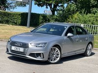 USED 2019 69 AUDI A4 2.0 TFSI 40 S line Saloon 4dr Petrol S Tronic Euro 6 (s/s) (190 ps) SAT NAV + PARKING SENSORS