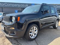 USED 2017 17 JEEP RENEGADE 1.6 E-TorQ Longitude SUV 5dr Petrol Manual Euro 6 (s/s) (110 ps) LOW MILES + SAT NAV + SENSORS + HYBRID + FSH + CRUISE + AC