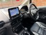 USED 2018 68 FORD ECOSPORT 1.5 EcoBlue Titanium SUV 5dr Diesel Manual Euro 6 (s/s) (100 ps) 3 OWNERS, FULL SERVICE HISTORY,  8 SERVICES, 1YR MOT, NAV, HEATED LEATHER, ALLOYS, CLIMATE, CRUISE,  BLUETOOTH, SUNROOF, DAB  RADIO CD, E/WINDOWS, R/LOCKING, FREE WARRANTY, FINANCE AVAILABLE, HPI CLEAR, PART EXCHANGE WELCOME,