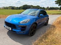 USED 2017 17 PORSCHE MACAN 3.0T V6 GTS SUV 5dr Petrol PDK 4WD Euro 6 (s/s) (360 ps) FULL MAIN DEALER HISTORY, WITH OVER &pound;15,000 OF PORSCHE UPGRADES, INC AIR SUSPENSION, PAN ROOF 18 WAY SEATS WITH MEMORY, LED HEAD LIGHTS PDSL , 21" BLACK ALLOYS,ETC ETC