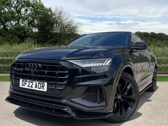 2022 AUDI Q8 3.0 TFSI V6 55 Black Edition SUV 5dr Petrol Tiptronic quattro Euro 6 (s/s) (340 ps) &pound;43990.00
