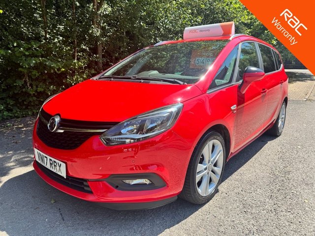 View our VAUXHALL ZAFIRA TOURER