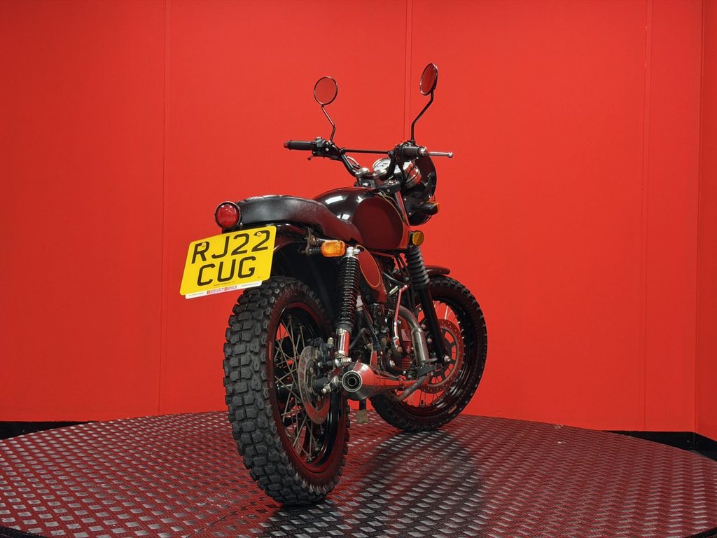 USED 2022 22 AJS Tempest Scrambler TRADE BIKES AT TRADE PRICES JUST 1 OWNER