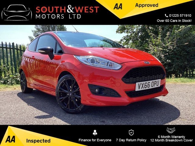 View our Ford Fiesta 1.0T EcoBoost Zetec S Hatchback 3dr Petrol Manual Euro 6 (s/s) (140 ps)