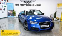 USED 2015 15 AUDI A5 CABRIOLET 2.0 TDI S line Special Edition Plus Convertible 2dr Diesel Manual Euro 6 (s/s) (190 ps) +FREE 6 MONTHS NATIONWIDE WARRANTY+