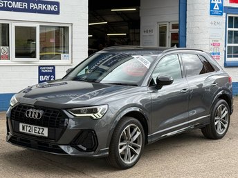 2021 AUDI Q3 2.0 TDI 35 Black Edition SUV 5dr Diesel Manual Euro 6 (s/s) (150 ps) &pound;22995.00