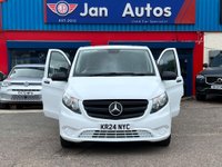USED 2024 24 MERCEDES-BENZ VITO 2.1 114 CDI PRO Tourer G-Tronic RWD L3 Euro 6 (s/s) 5dr (XLWB) 1owner+Leather+Rear A/c+9seats